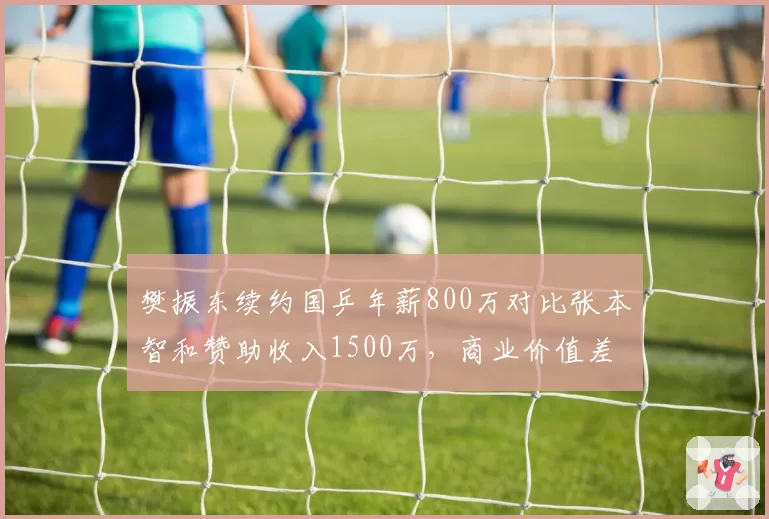 樊振东续约国乒年薪800万对比张本智和赞助收入1500万，商业价值差异巨大